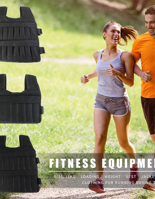 Load image into Gallery viewer, Customizable Weight Vest for Running, Boxing, and Fitness
