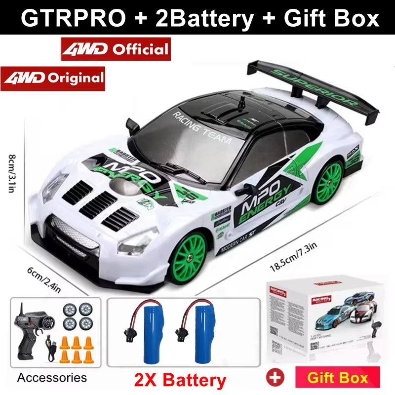 GTRPRO AE86PRO 4X4 RC Drift Car - Remote Control Racing Truck for Kids and Adults