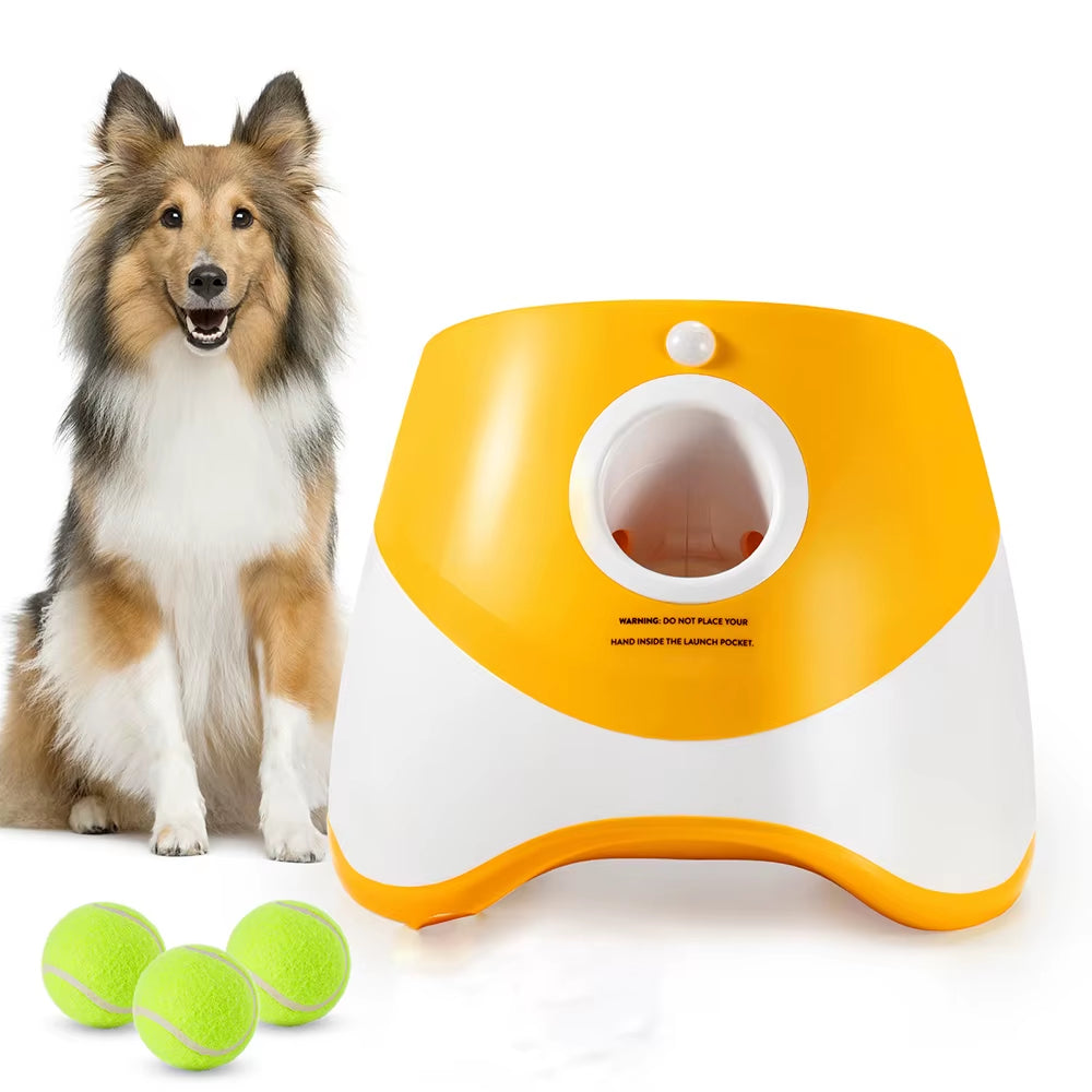 Treat dispenser feature for rewarding pets during play.