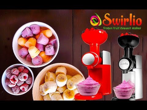 Load and play video in Gallery viewer, 220V Frozen Fruit Ice Cream Maker - Easy &amp; Healthy Desserts

